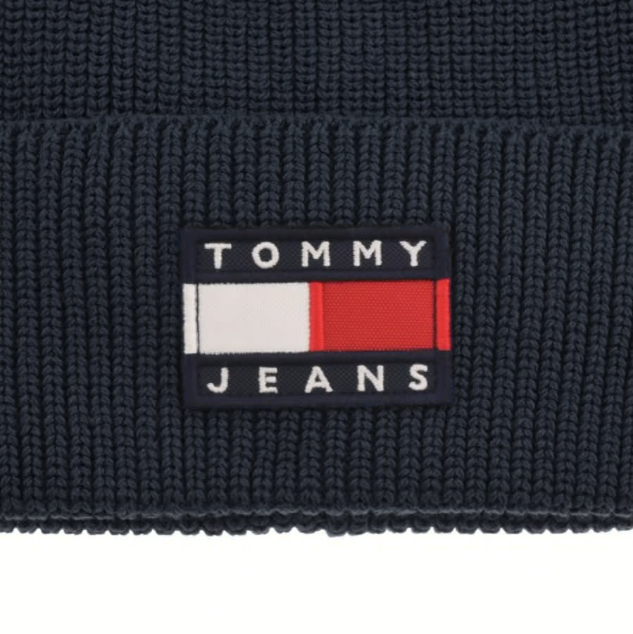 Alternative Image for ProductTommy Jeans Heritage Beanie Hat Navy3